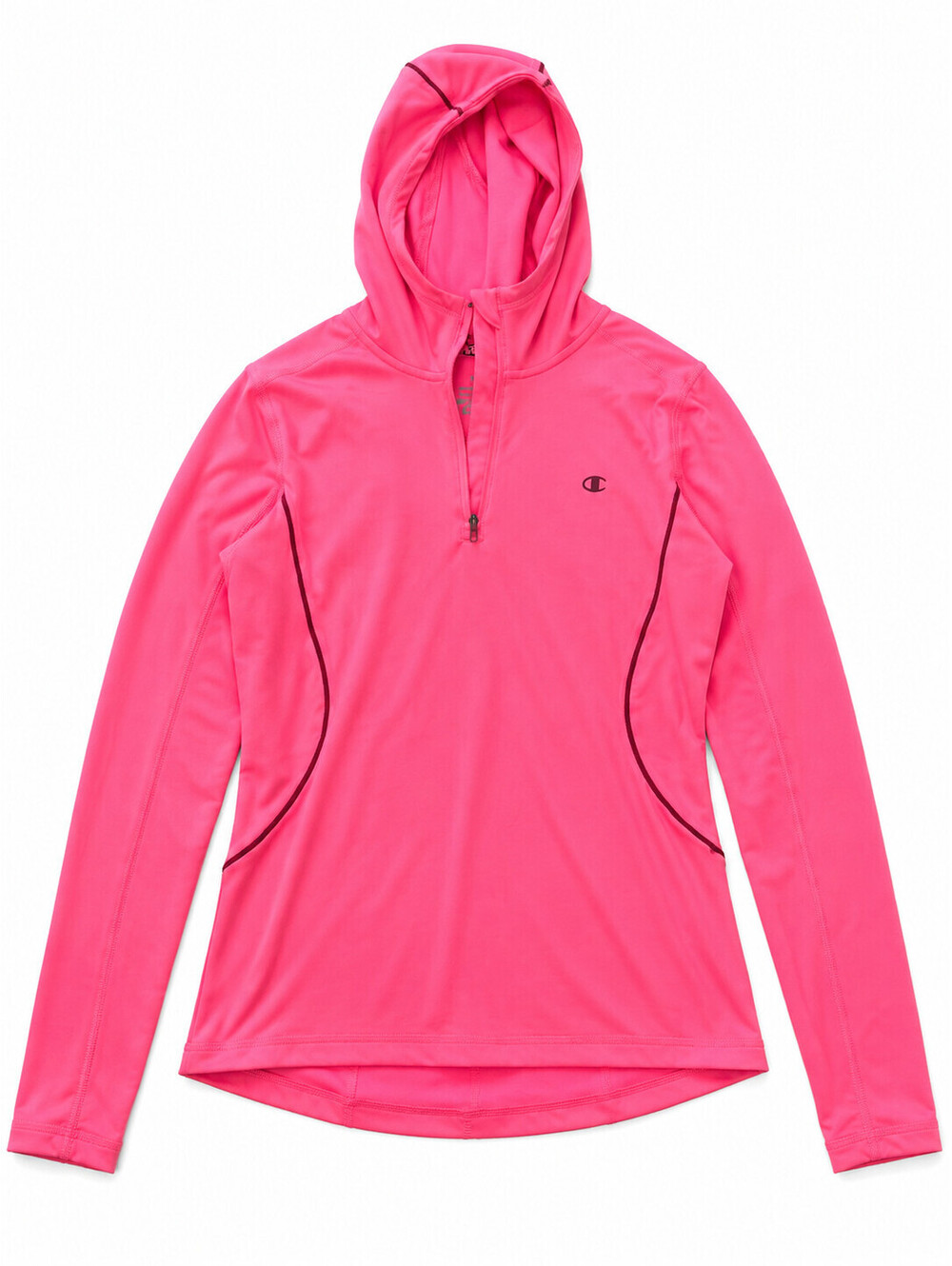 Champion Double Dry Women M Pink Athletic Workout Hoodie Long Sleeve Pullover
